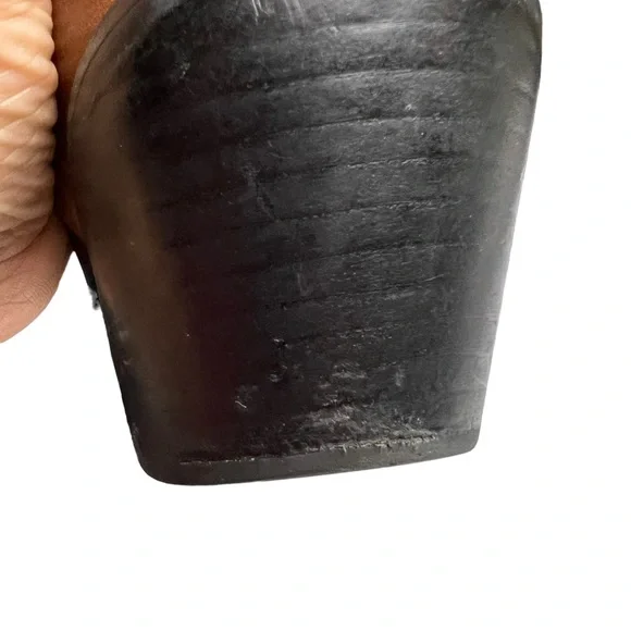 Jeffrey Campbell Colt Western Cowboy Ankle Boot Bootie Size 9 M Leather Black - Picture 13 of 14